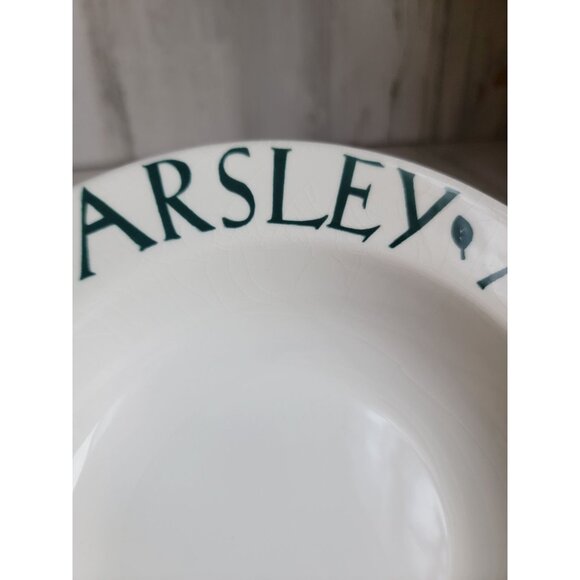 Pier 1 herbs soup bowl sage parsley mint rosemary Dill - Picture 3 of 12